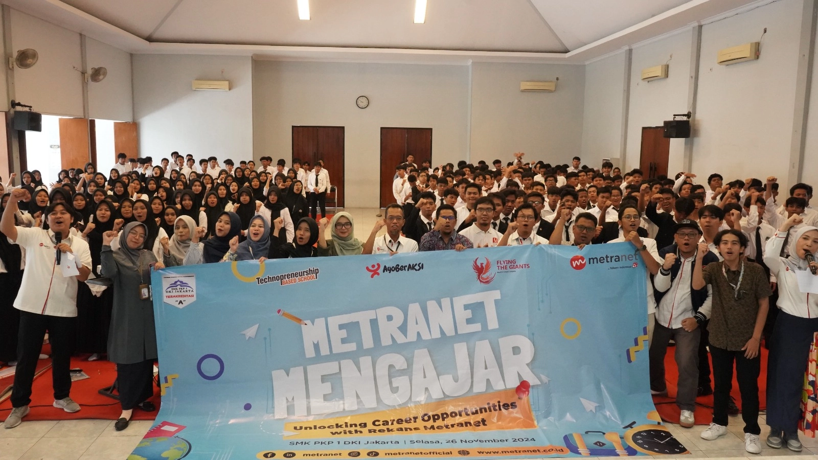 Program MetraNet Mengajar, Cara Dekatkan Dunia Industri bagi SMK | Telkom