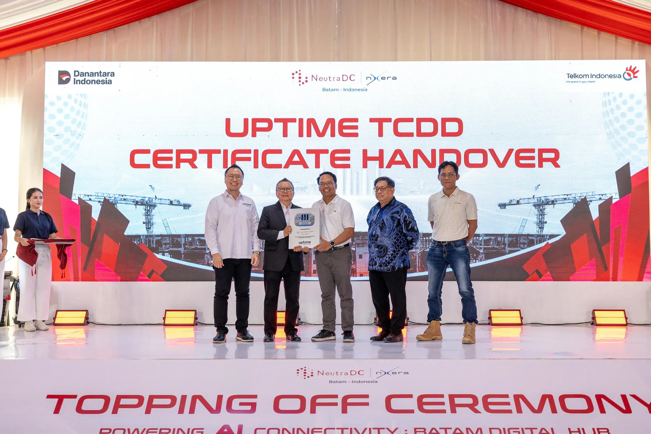 HDC NeutraDC-Nxera Batam Raih Sertifikasi Tier-3