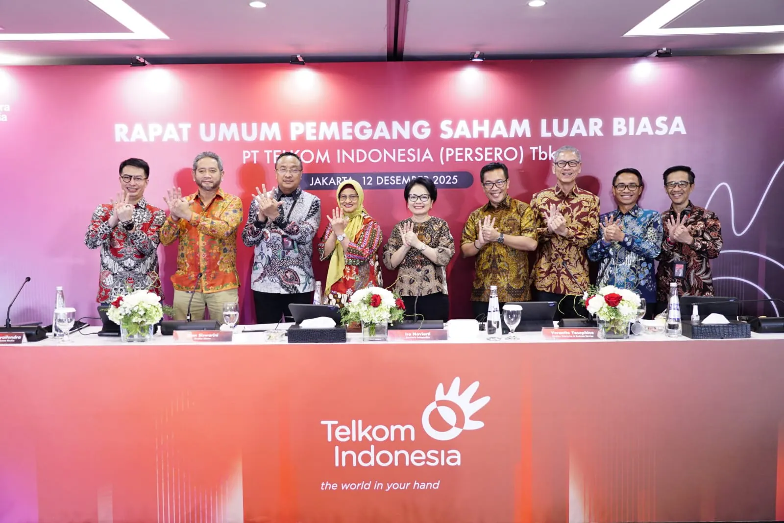 RUPSLB Telkom Indonesia Spin-off InfraNexia Disetujui,