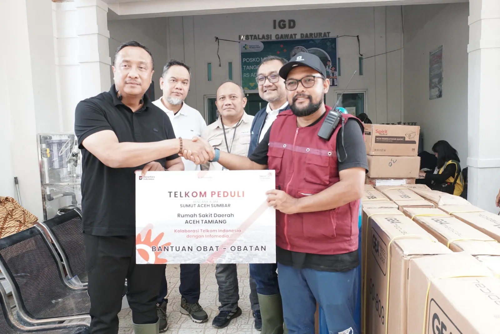 TelkomGroup Percepat Recovery BTS di Lokasi Bencana Sumatra
