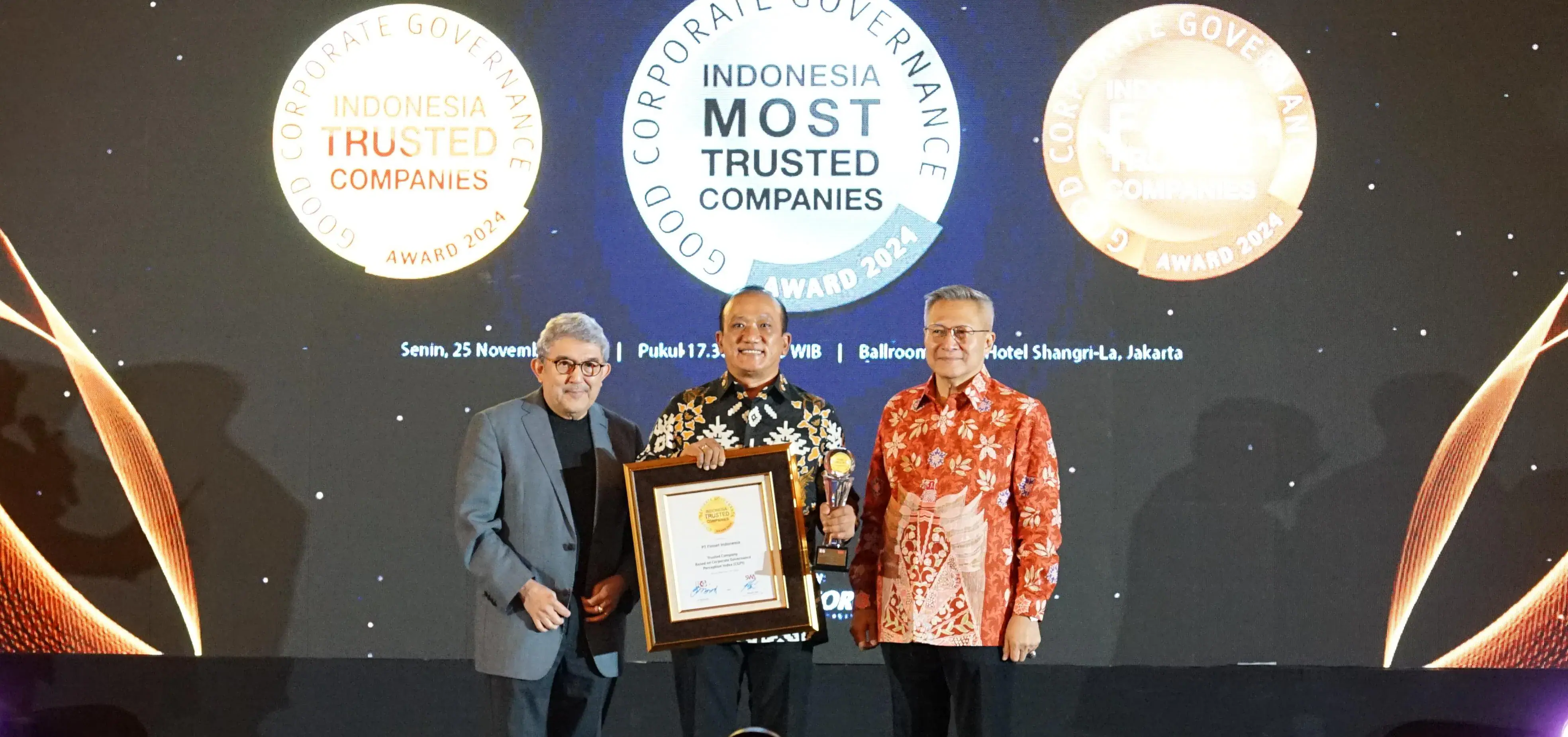 Finnet Raih Predikat “Trusted Company” pada CGPI 2025