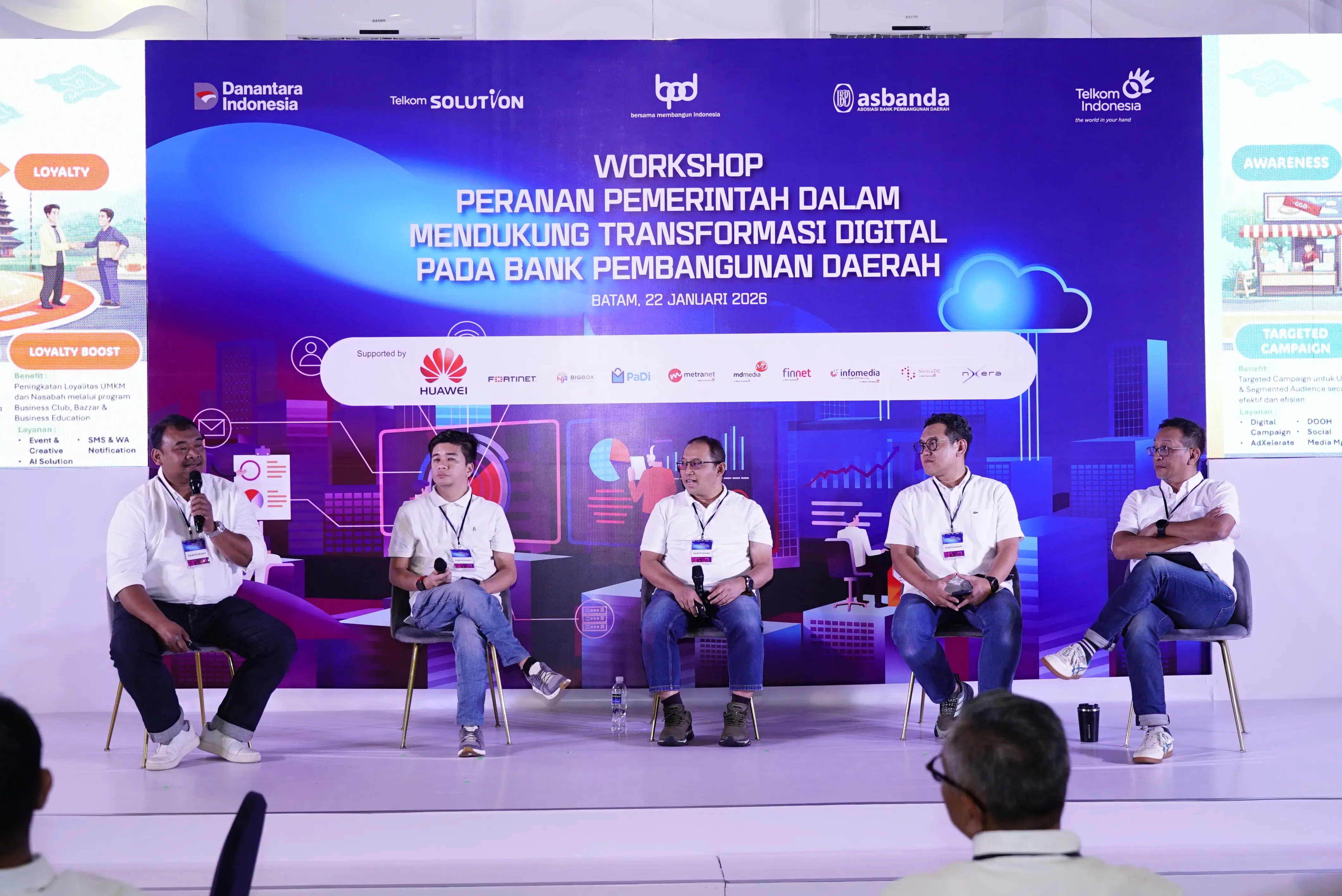 Telkom Gandeng Mitra Global untuk Akselerasi Transformasi Digital Bank Pembangunan Daerah