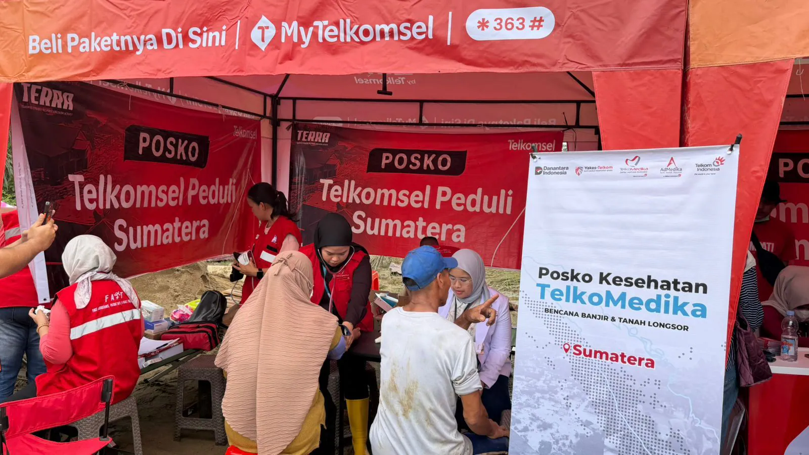 AdMedika dan TelkoMedika Bersinergi Dukung Pemulihan Kesehatan Korban Bencana di Sumatra