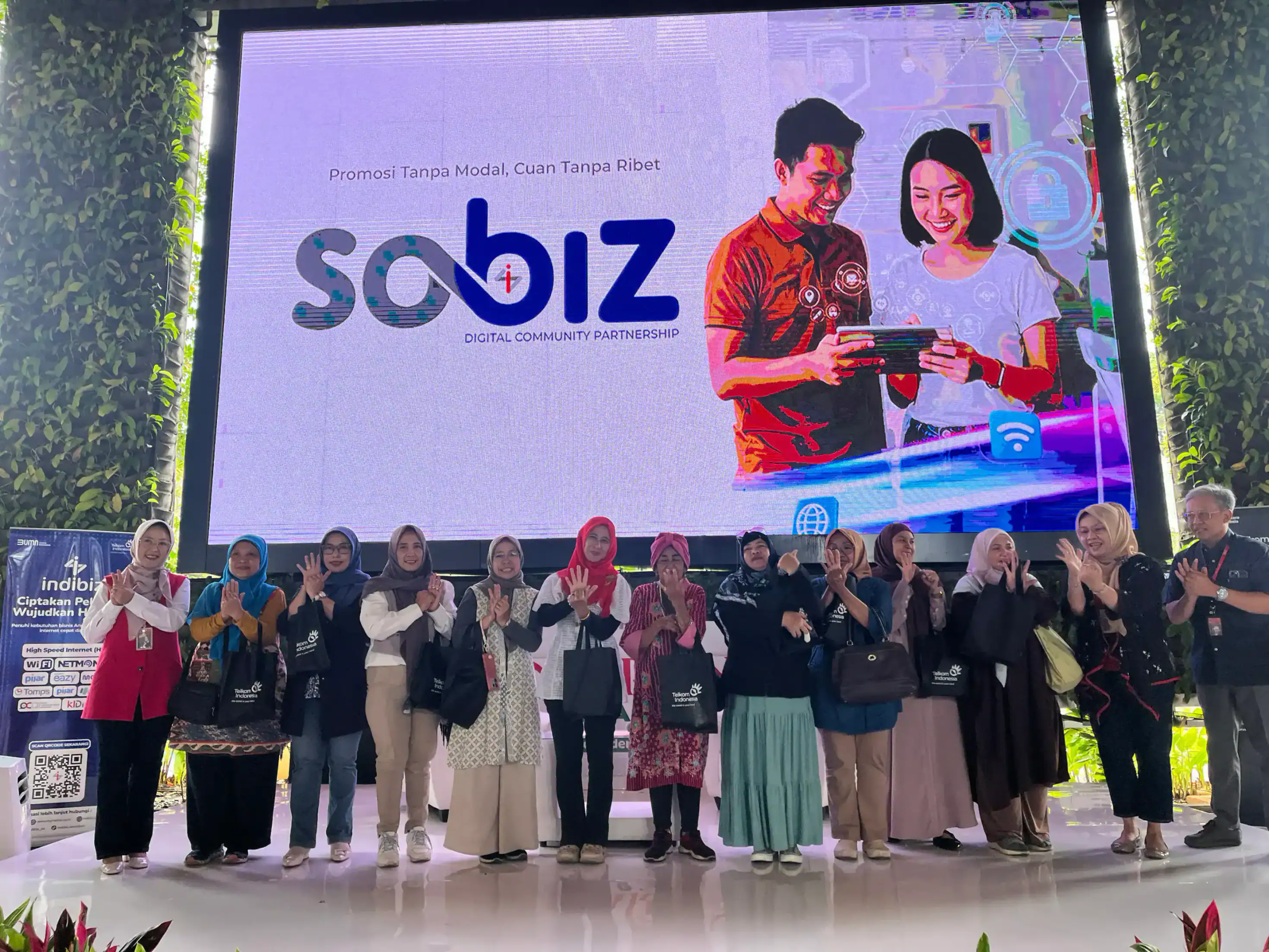 Sobat Indibiz Resmi Diluncurkan, Telkom Perluas Peluang Perempuan UKM Naik Kelas di Era Digital