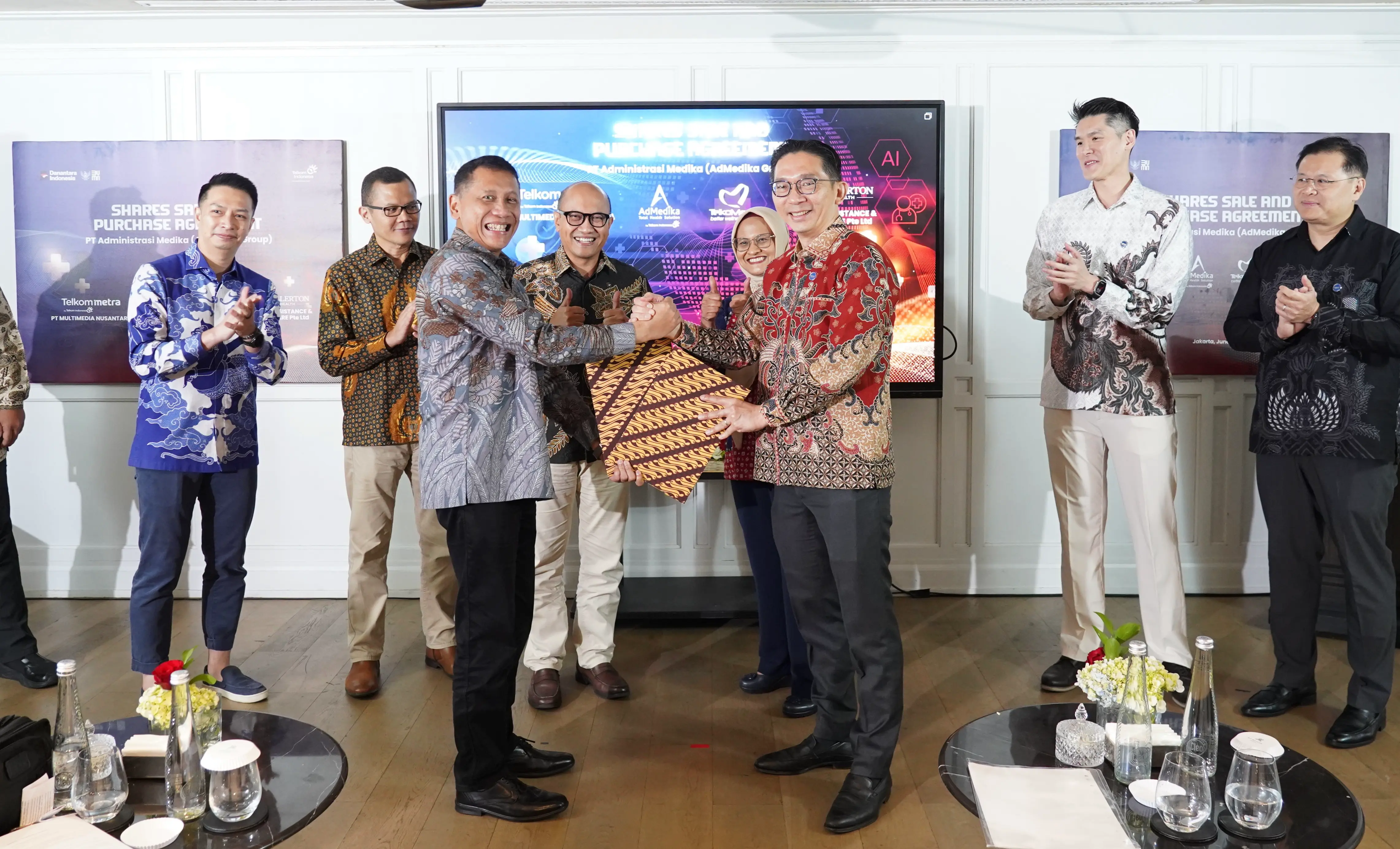 TelkomMetra Mantapkan Langkah Penataan Portofolio Bisnis, AdMedika Group Siap Ekspansi di bawah Fullerton Health