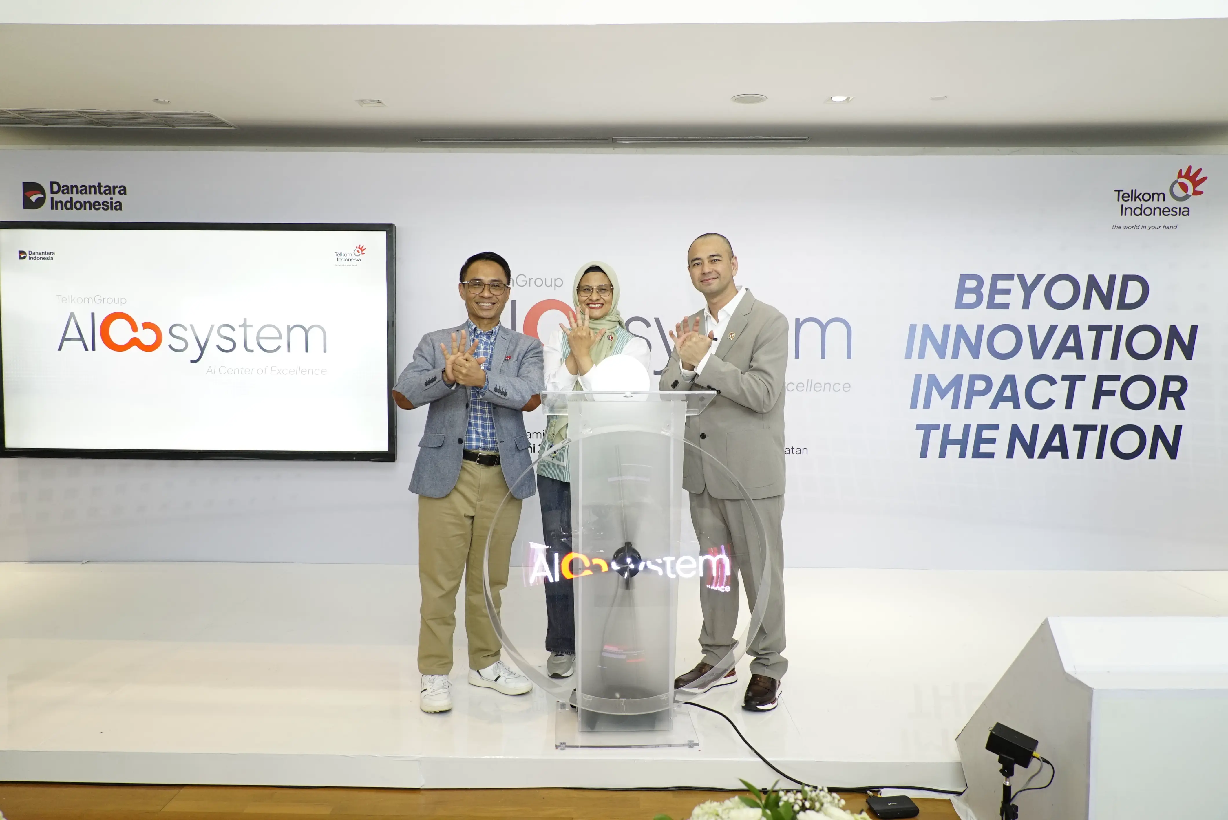 Luncurkan AIcosystem, Telkom Siap Garap Peluang AI di Berbagai Sektor Industri