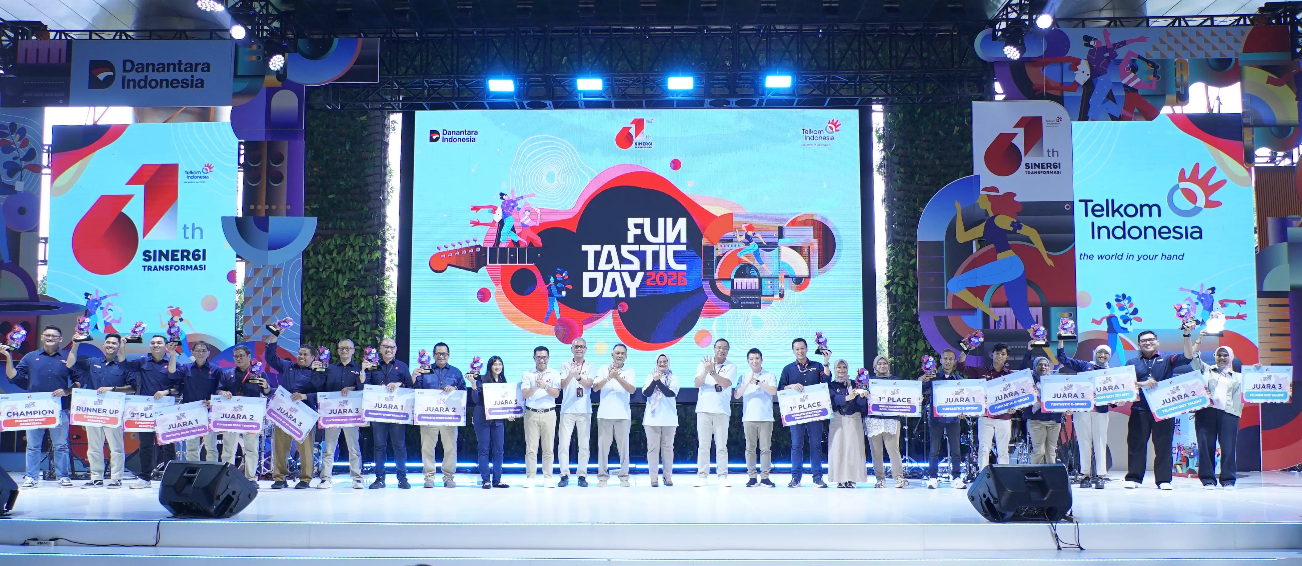 61 Tahun Telkom Indonesia, Gelorakan Semangat Transformasi Digital Nasional