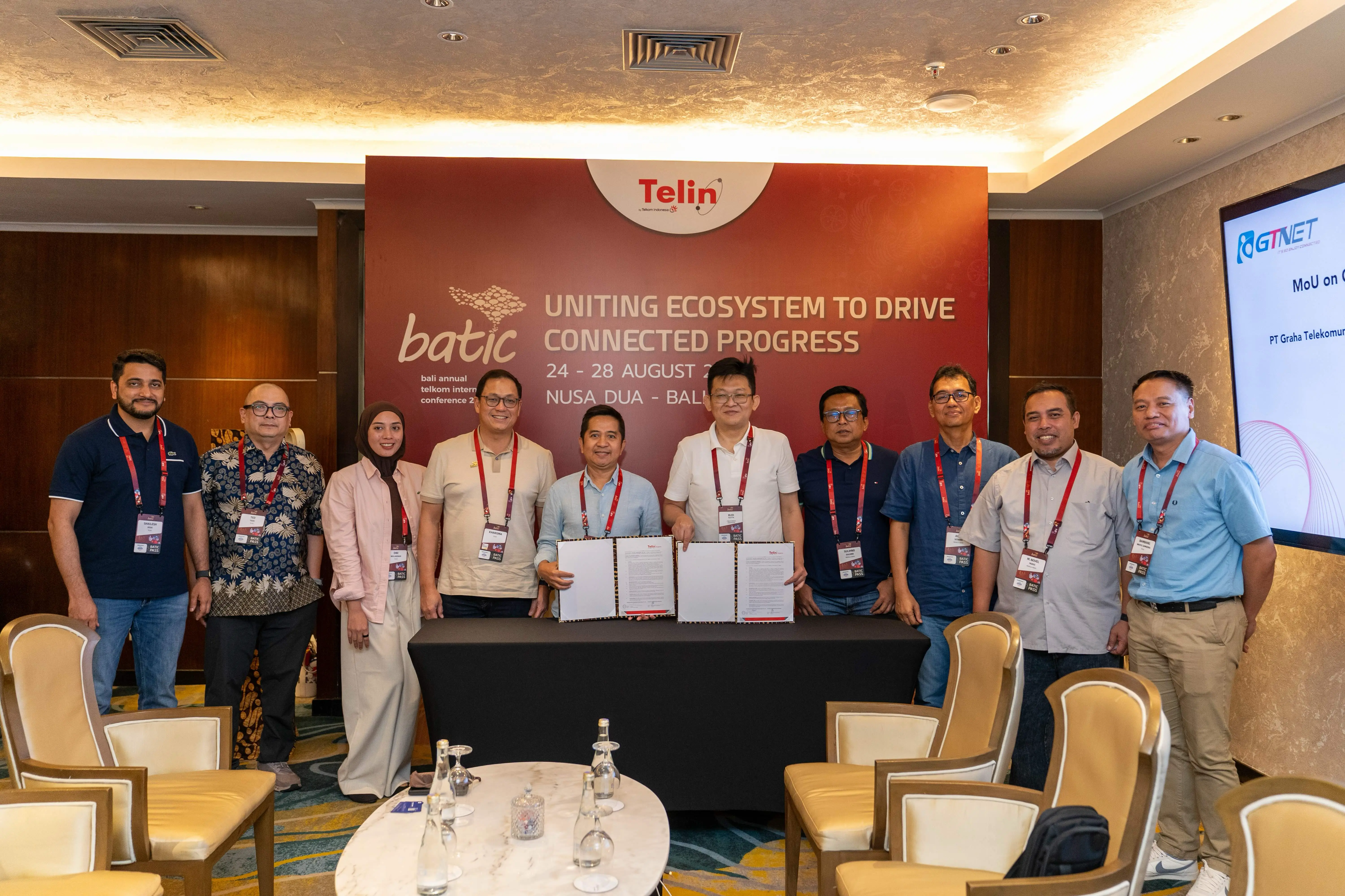 Telin Perluas Jejak Ekosistem Digital Global melalui Empat Kemitraan Strategis di BATIC 2026