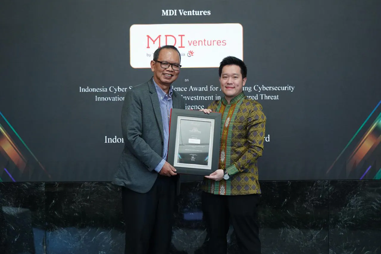 Dorong Predictive Cyber Intelligence, MDI Ventures Sabet Indonesia Cyber Security Excellence Award 2026