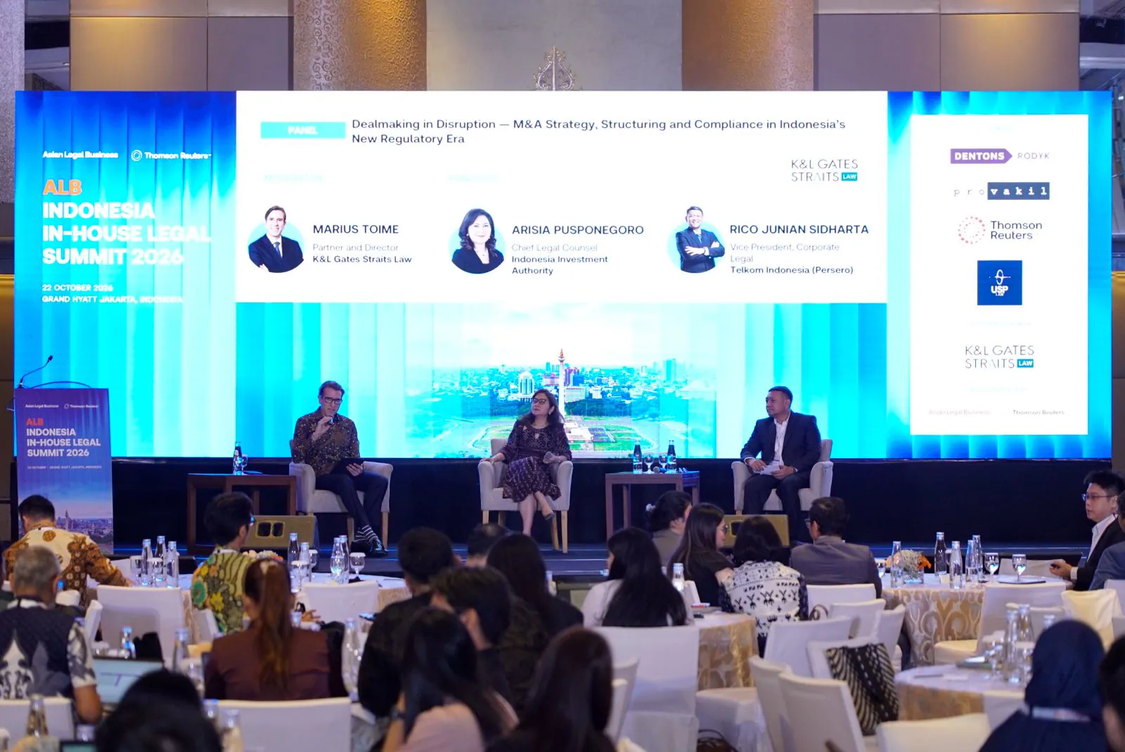 Telkom Raih "SOE In-House of The Year" di ALB Indonesia Law Awards 2026