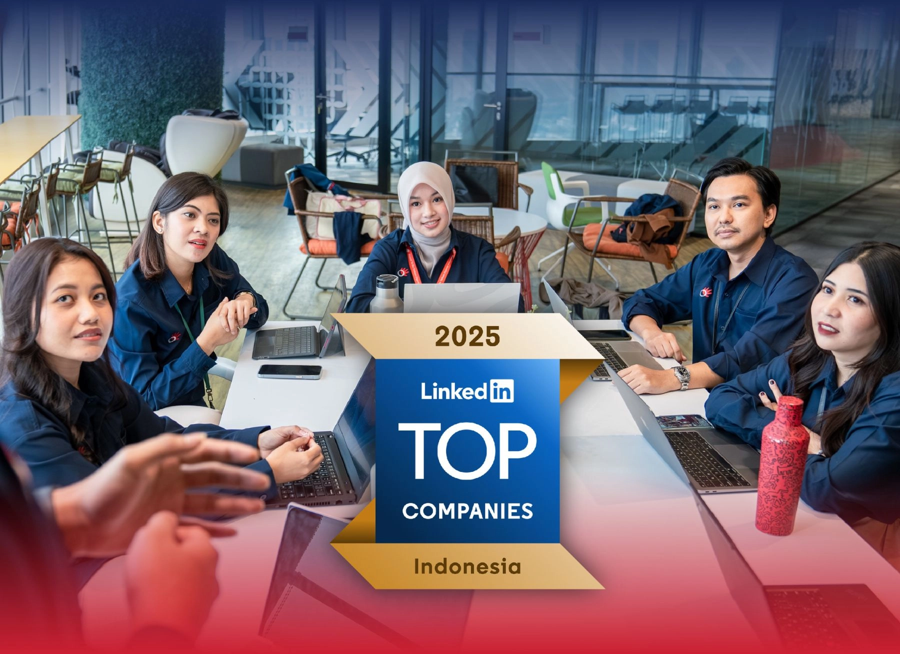 Telkom | Telkom Indonesia Kembali Masuk Daftar LinkedIn Top Companies 2025