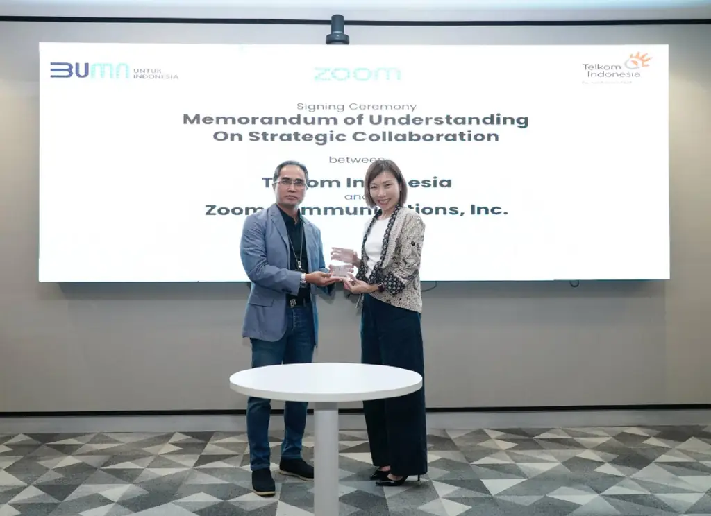 Telkom dan Zoom Jalin Kerja Sama Hadirkan Solusi Berbasis AI untuk Pasar B2B