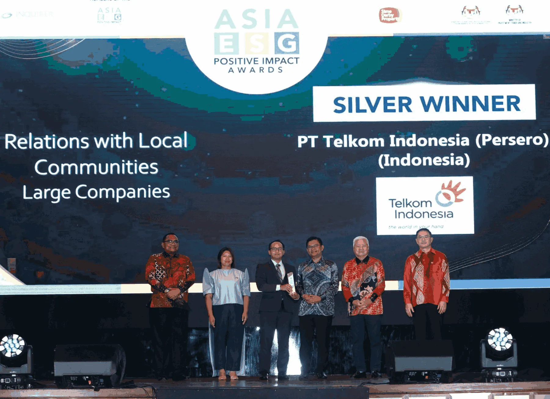 From Indonesia to the International Stage: Telkom Wins the Asia ESG Positive Impact 2025 Award