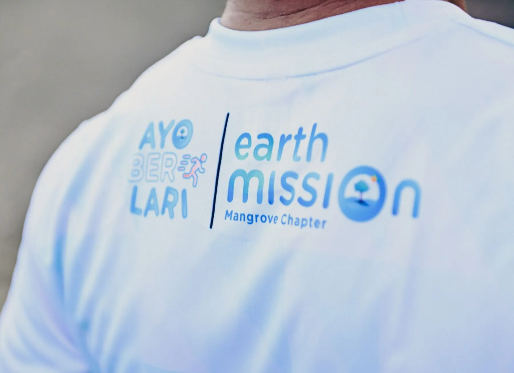 Berlari Sambil Berbagi, Cara Komunitas Telkom Runners Kampanye Peduli Mangrove