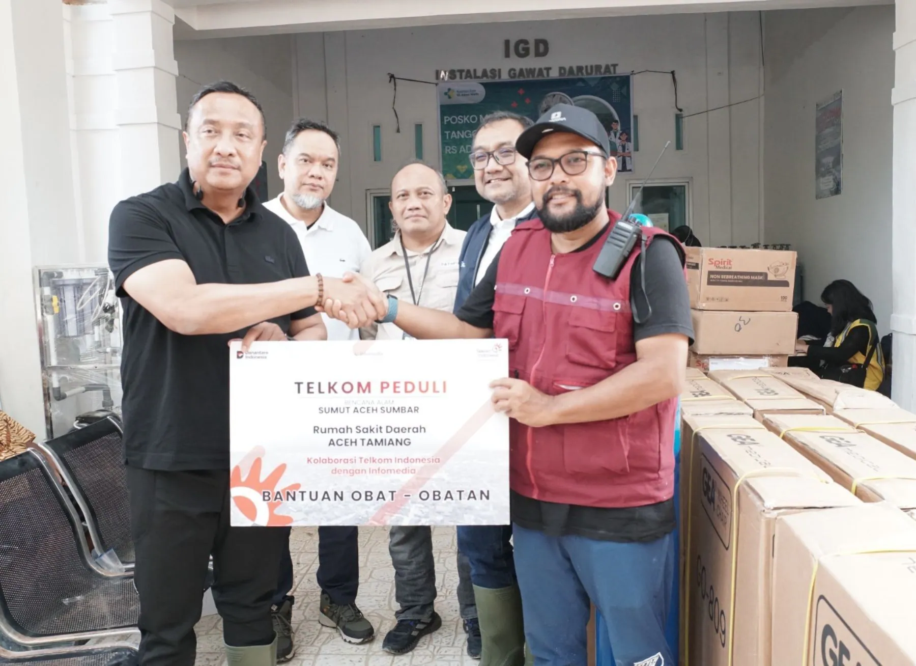 Kerahkan Seluruh Kemampuan, TelkomGroup Percepat Recovery BTS di Lokasi Bencana Sumatra