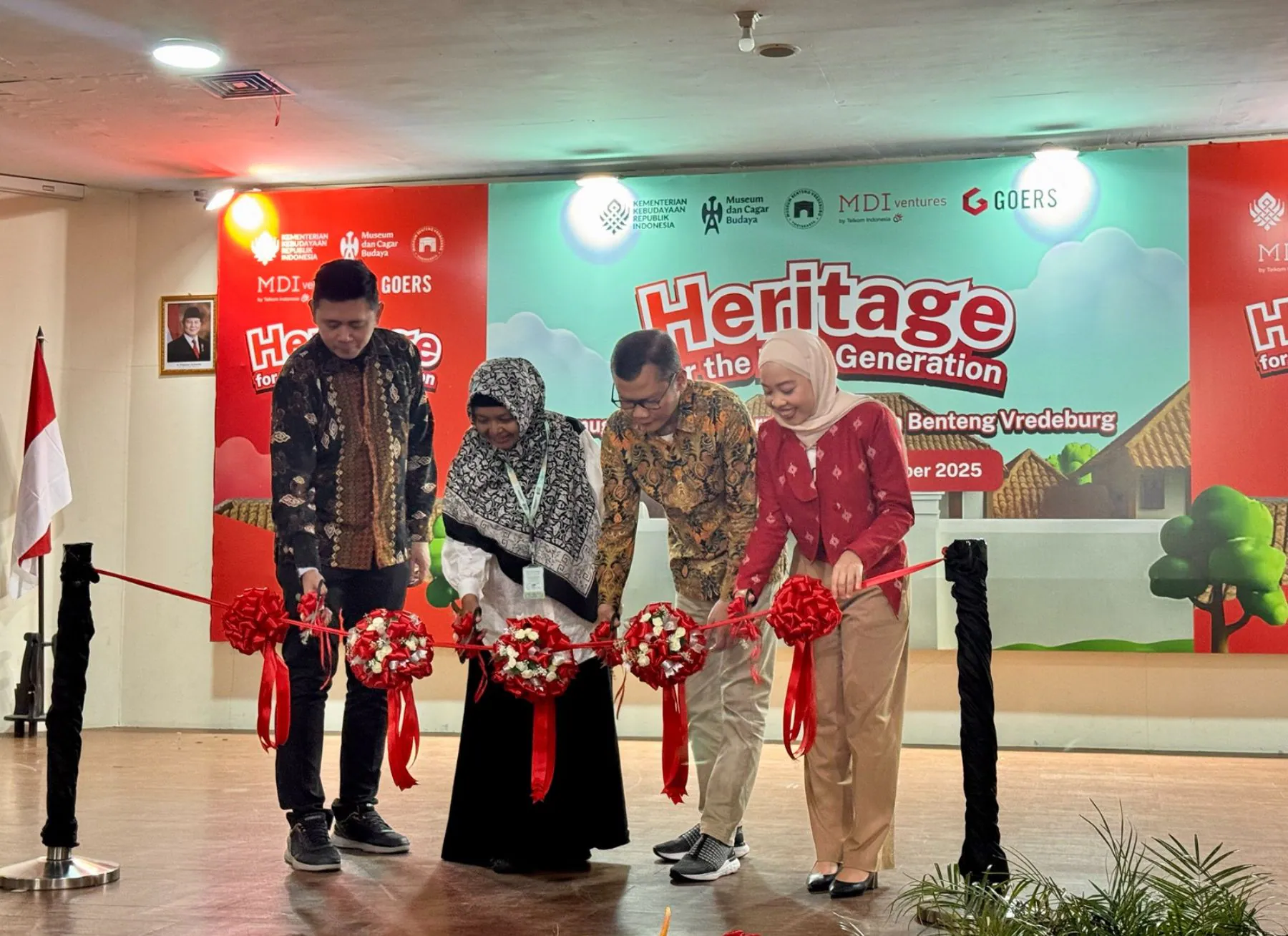 Kolaborasi MDI Ventures - Goers, Dukung Pemugaran Taman Bermain Museum Benteng Vredeburg