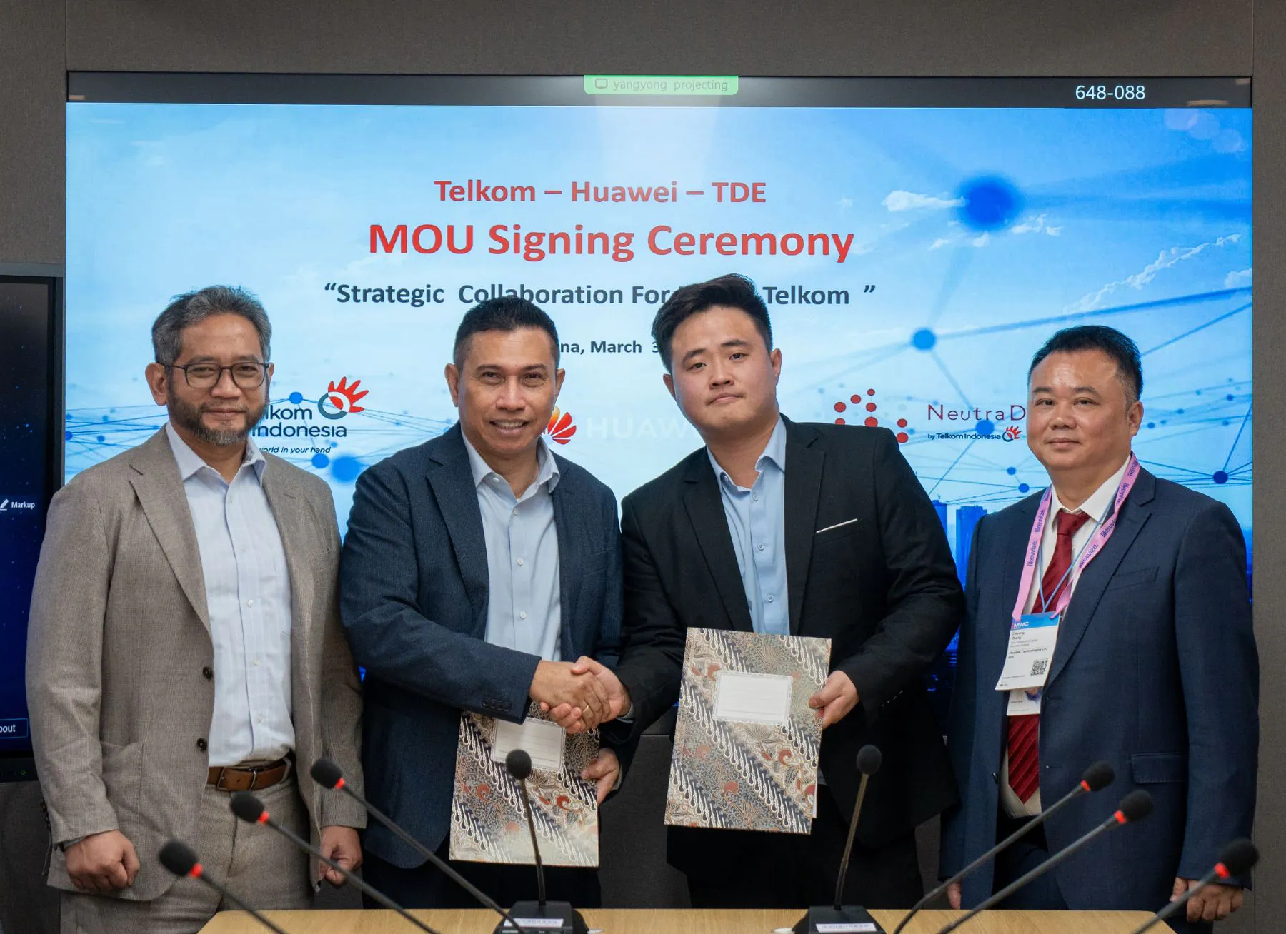 TelkomGroup dan Huawei Teken MoU Strategis untuk Perkuat Infrastruktur Digital dan Ekosistem Data Center