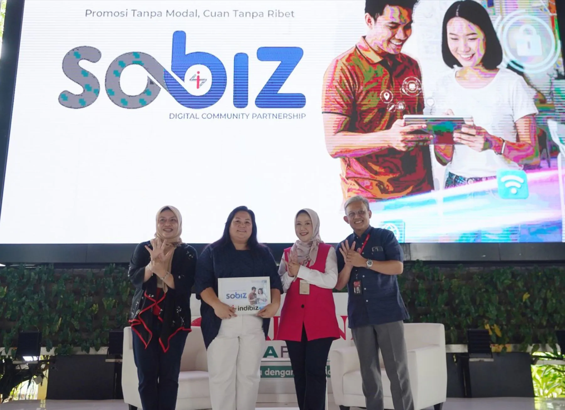 Sobat Indibiz Resmi Diluncurkan, Telkom Perluas Peluang Perempuan UKM Naik Kelas di Era Digital