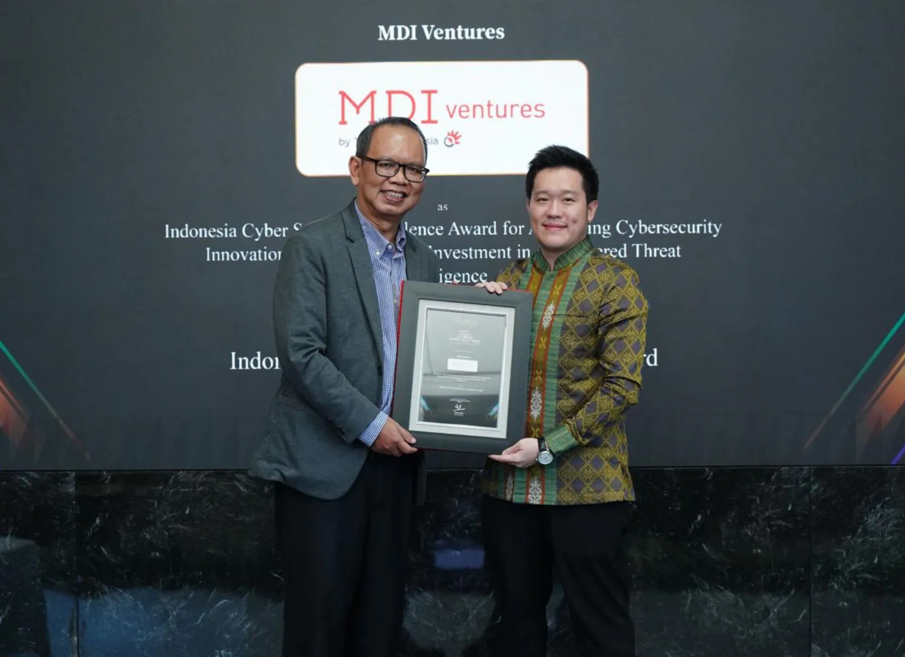 Dorong Predictive Cyber Intelligence, MDI Ventures Sabet Indonesia Cyber Security Excellence Award 2026