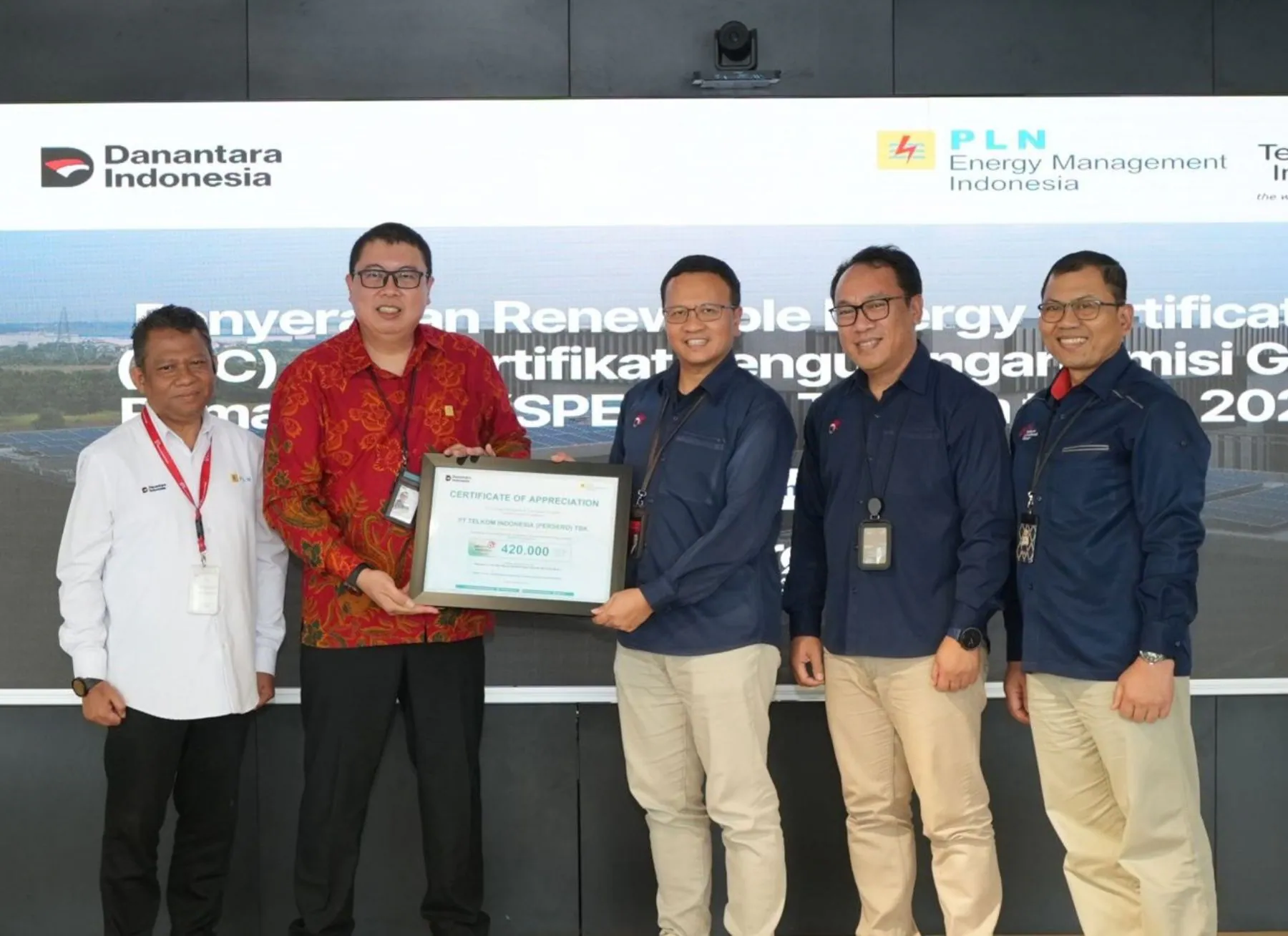 The Telkom Hub Capai Net Zero Emisi, 66 Lokasi PoP Telkom Menggunakan 21% Energi Terbarukan